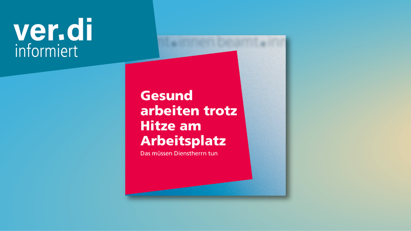 Gesund arbeiten trotz Hitze am Arbeitsplatz