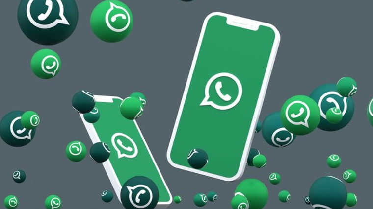 Grafik mit WhatsApp Motiven
