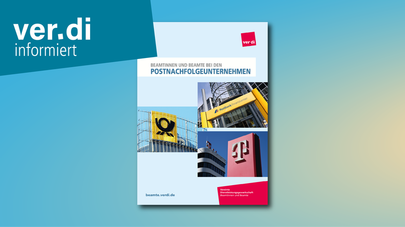 Beamtinnen und Beamte bei den Postnachfolgeunternehmen